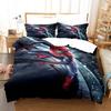Bedding Three-Piece Set 3D Digital Cartoon Animation Microfiber Duvet Set