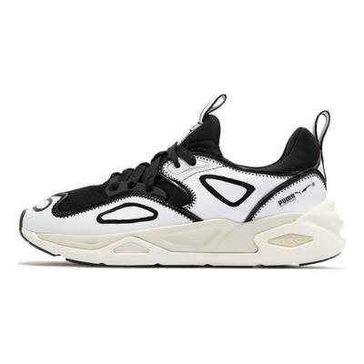 Joshua Vides x TRC Blaze Hoop Dreams Baskets Unisexe Blanc Puma-Black Puma-White 386485-01