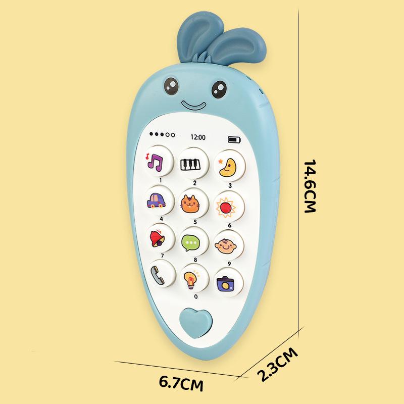 Infant Musical Phone Toy for Early Learning and Parent-Child Interaction (0-2 Years)