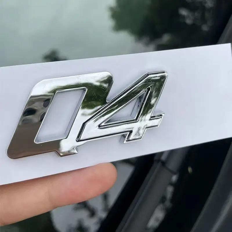 ABS Car Rear Trunk Letters Logo Emblem Badge Sticker For Gransport Granlusso Quattroporte GTS SQ4 Q4 Granturismo Sport