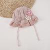Baby Girl Sun Hat With Butterfly Bow Cotton Sunshade For Spring And Summer
