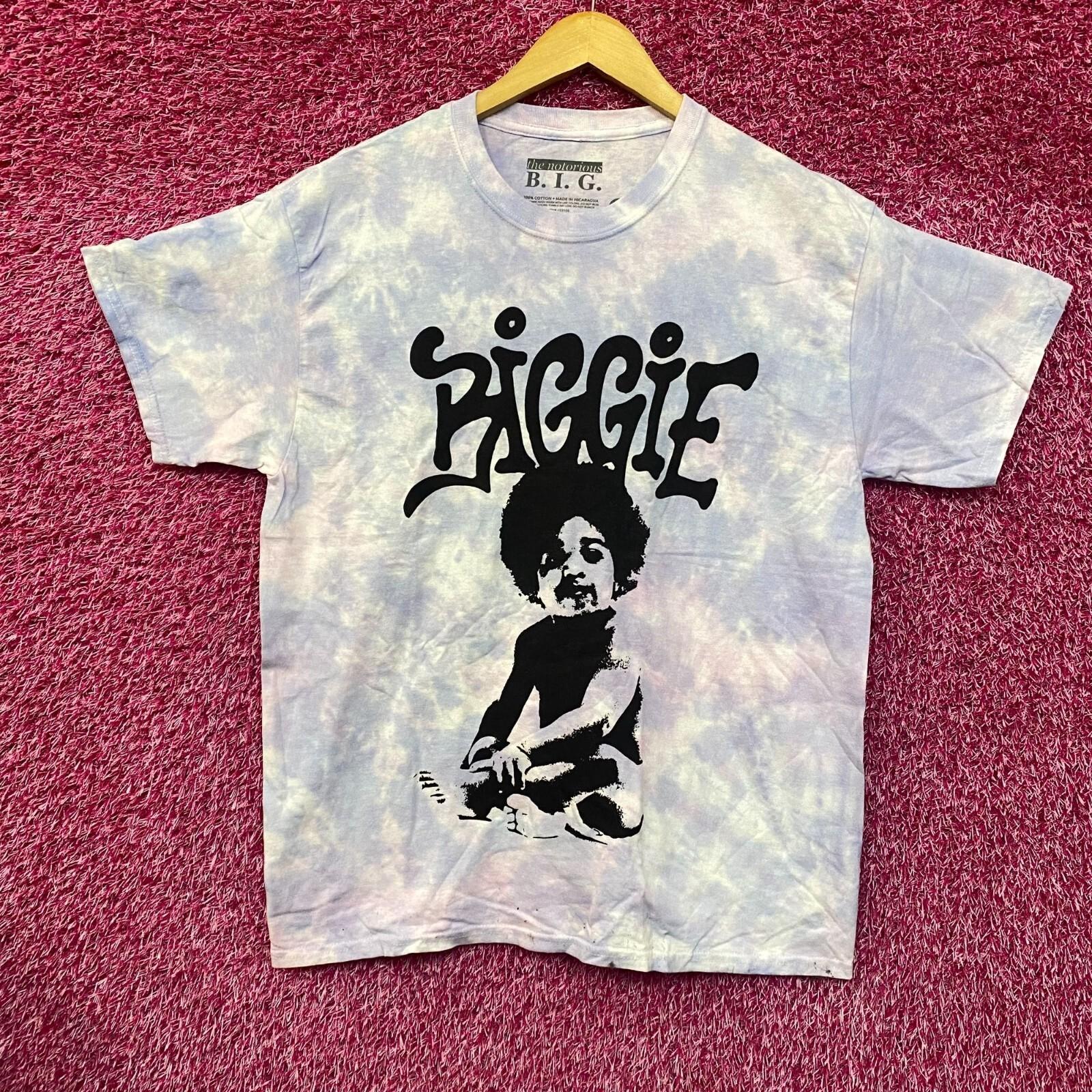 

The Notorious B.I.G Baby Biggie Lavender Tie Die T-Shirt Large L