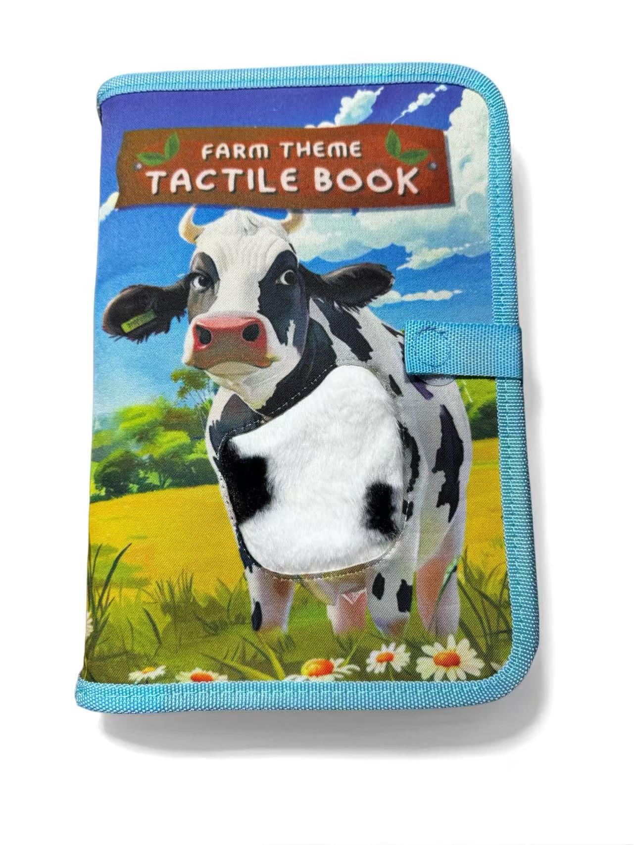 Panda Toddler Educational Animal Touch & Feel Picture Book - Tear-Resistant