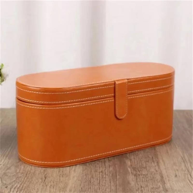 Custodia Portatile da Viaggio per Asciugacapelli Borsa di Stoccaggio PU Pelle Protezione Antipolvere Scatola Organizer Per Asciugacapelli Dyson