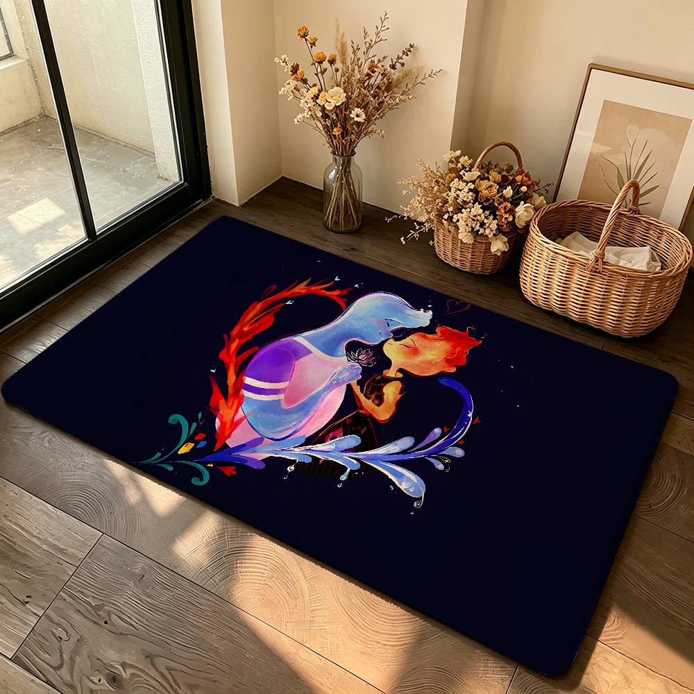 Cute E-elementalS Cute Carpet Bathroom Anti-slip Mat Door Mat Home Decoration Mat Entrance Door Mat Scratch-resistant Door Mat