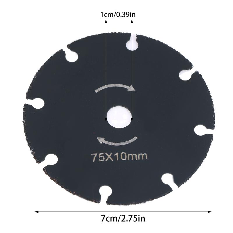 75Mm Diamond Grinder Grinding Wheel Blade Carbide Saw Blade Mini Cutting Disc For Metal Woodworking Plastic Cutting
