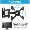 Universal Adjustable TV Wall Mount Bracket Universal Rotated Holder TV Mounts for 14 To 37 Inch LCD LED Monitor Flat Panel