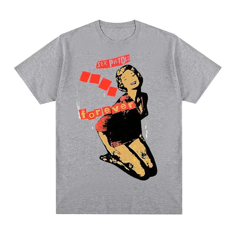 2026 Sex Pistols Vintage Tshirt Sid Vicious Punk Rare Rock Band 90s Cotton Unisex T Shirt New Tee Tshirt Womens Tops S