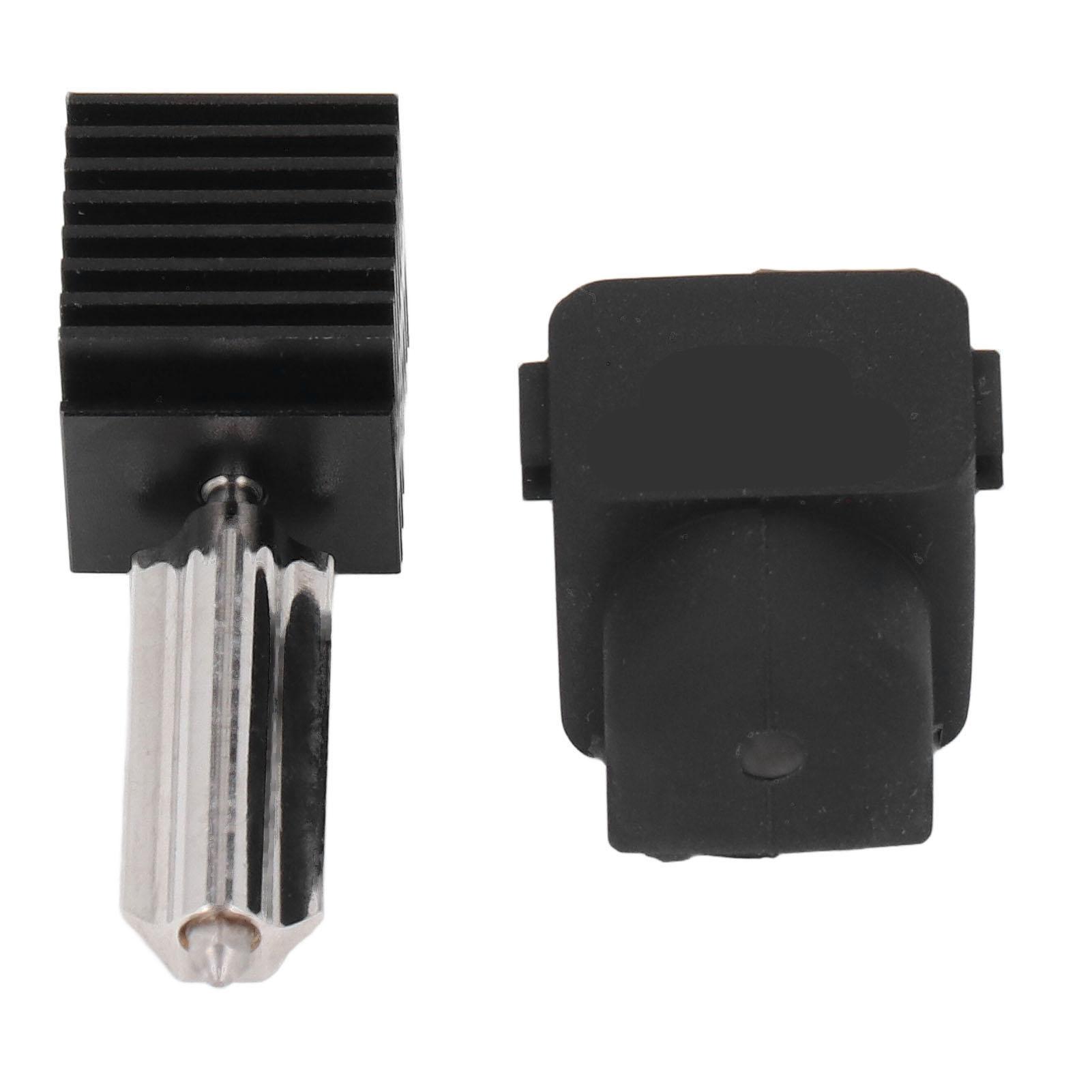 

3D Printer Hotend Kit for A1 Mini Print Head Stainless Steel 0.4mm Detachable Nozzle Hotend with Sil