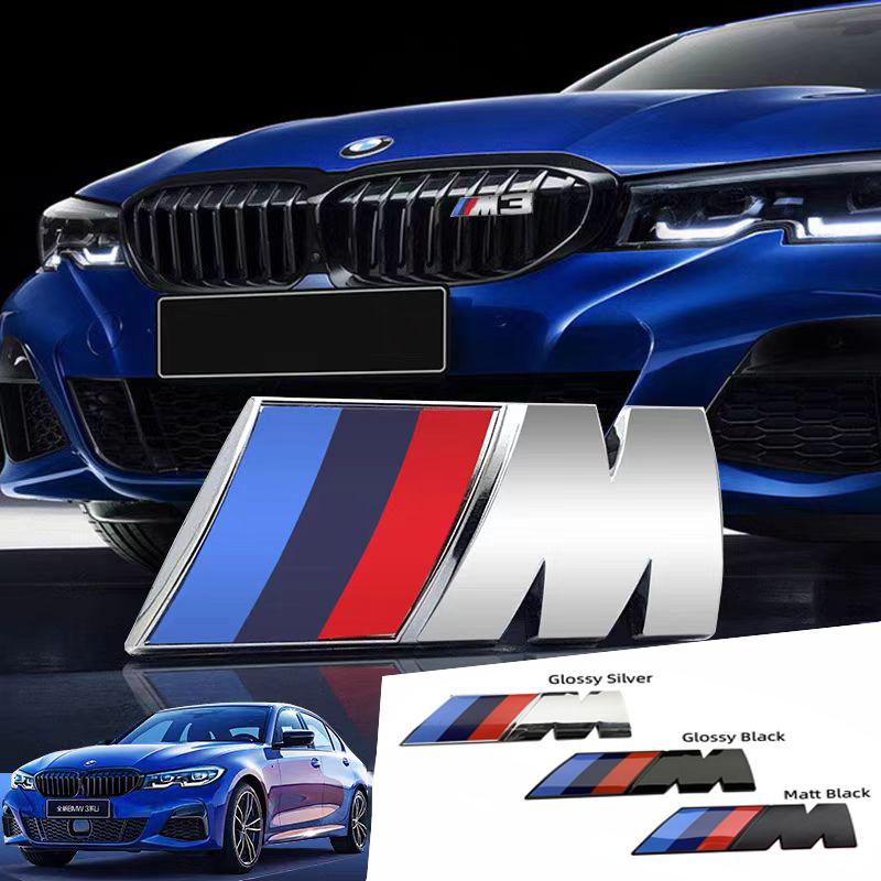 For BMW F15 G05 F16 G06 F25 G01 G08 F26 G02 F07 F10 G07 G20 Sticker 3D Car Front Grille M Badge Emblem Decoration Accessories