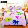 Juego de Funda Nórdica de Happy Tree Friends Anime Para Habitación de Niños Individual Twin Full Queen King Size 2024 Funda de Colcha Funda de Almohada