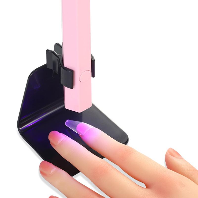Lamp Stand Nail Art Light Handheld Holder Uv Led Mini Dryer Machine Phototherapy Bracket Salon Diy Manicure Design Tools