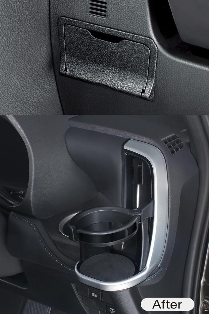 Tsuchiya Yac Parts for 90 Series Air Conditioner Drink Holder and ETC Cover Set Vehicle-Specific Noah/Voxy (Driver's Side) SY-NV12 Built-in SY-NV16