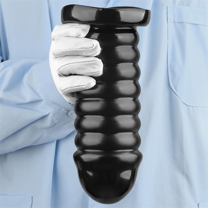 Černá chryzantéma, anální kolík, ženský, zadní komora, anální otvor, sexuální produkty, rozšiřující zařízení, extra velké dildo