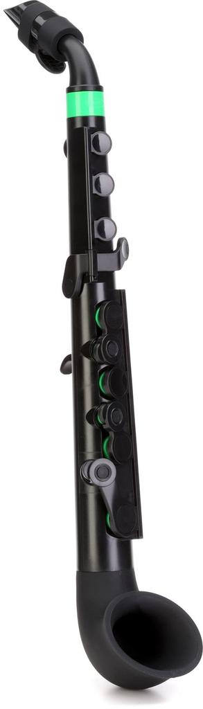 Nuvo Plastic Wind Instrument Saxophone C Key jSax Jay Sax N520JBGN Dedicated Hard 2.0 Black/Green [With Case] [ ]