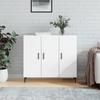 VidaXL Buffet White 90x34x80 Cm Engineered Wood 828124