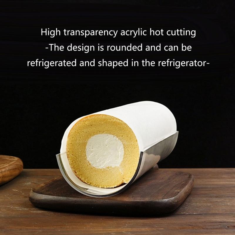 UShape Bread Bakings Molds French Dessert Molds Cake Roll Shaper Easy to Clean