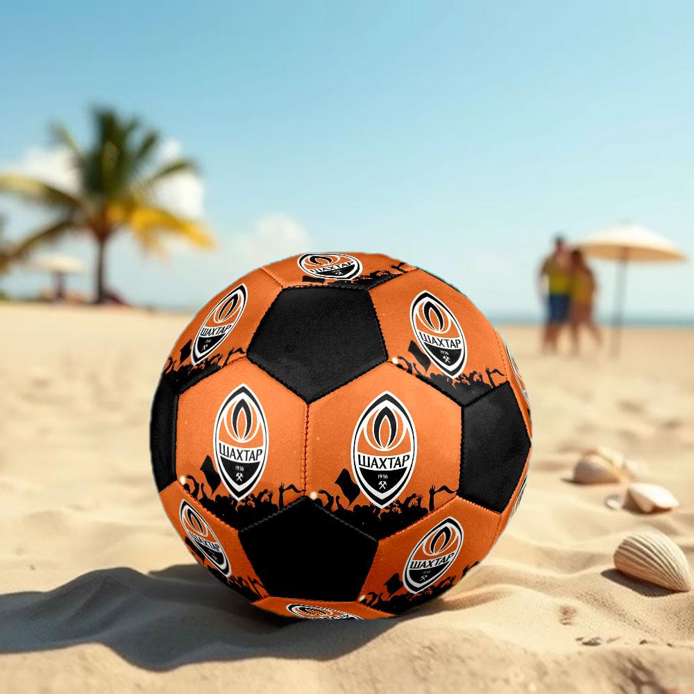 Shakhtar Donetsk FC Size 5 Soccer Ball, Machine-Stitched PVC, Durable & High Bounce, All Ages Fit, Fan Merchandise, Matches & Outdoor Use.