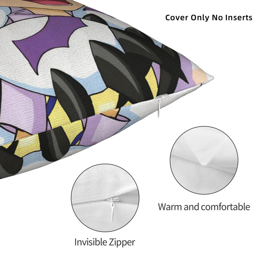Digimons Adventure Anime Pillowcase Polyester Cushion Cover Gift Pillow Case Cover Home Zipper 45X45Cm