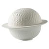 Creative Spherical Bowl with Dry Ice & Smoked Cloche - Modern Molecular Gastronomy Ceramic Tableware for Unique Dining Experience