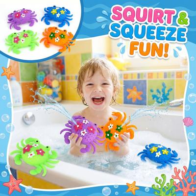 Water Spray Squeezing Toys, Children's Outdoor Water Play Games, Bath Water