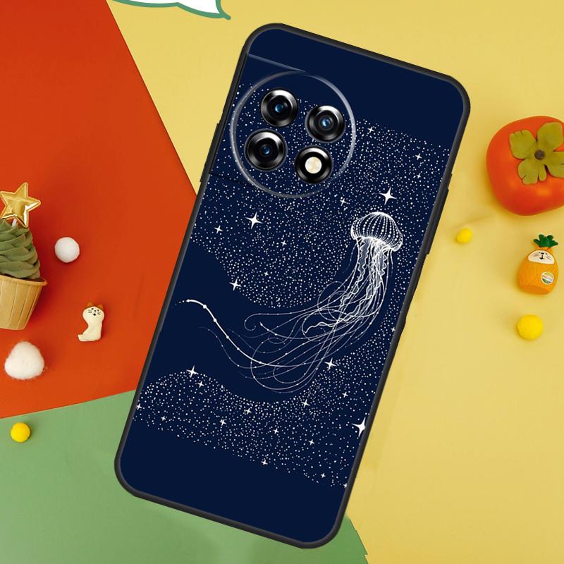 Magic Jellyfish Case For OnePlus 15 12 12R 13T 13R 13 11 9 10 Pro 10T 8T Nord 5 CE 2 3 4 Lite N20 N30 Cover