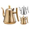Ceainic din Oțel Inoxidabil Multifuncțional de Calitate Alimentară, Rezistent la Rugină, Ceainic pentru Cafea cu Sită de Ceai din Plasă pentru Acasă