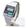 Casio VINTAGE Series-A100 Life Waterproof Quartz Movement Stainless Steel Strap Japanese and Korean Watch Uniform for Men and Women Gray A120WE-1A