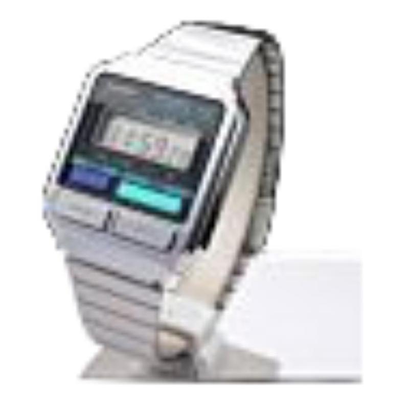 Casio VINTAGE Series-A100 Life Waterproof Quartz Movement Stainless Steel Strap Japanese and Korean Watch Uniform for Men and Women Gray A120WE-1A