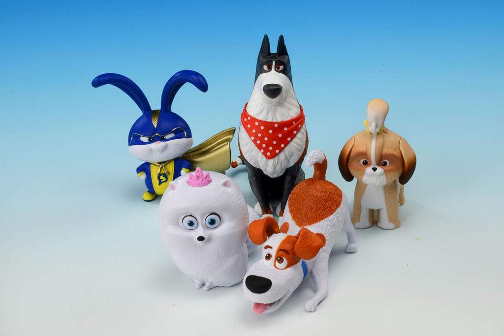 Pet 2 figure set of 5