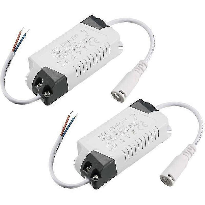 LED Driver 12-18W Constant Current 300mA High Power AC 85-265V Output 36-65V DC External Power Supply Connector LED Ceiling Light Transforme