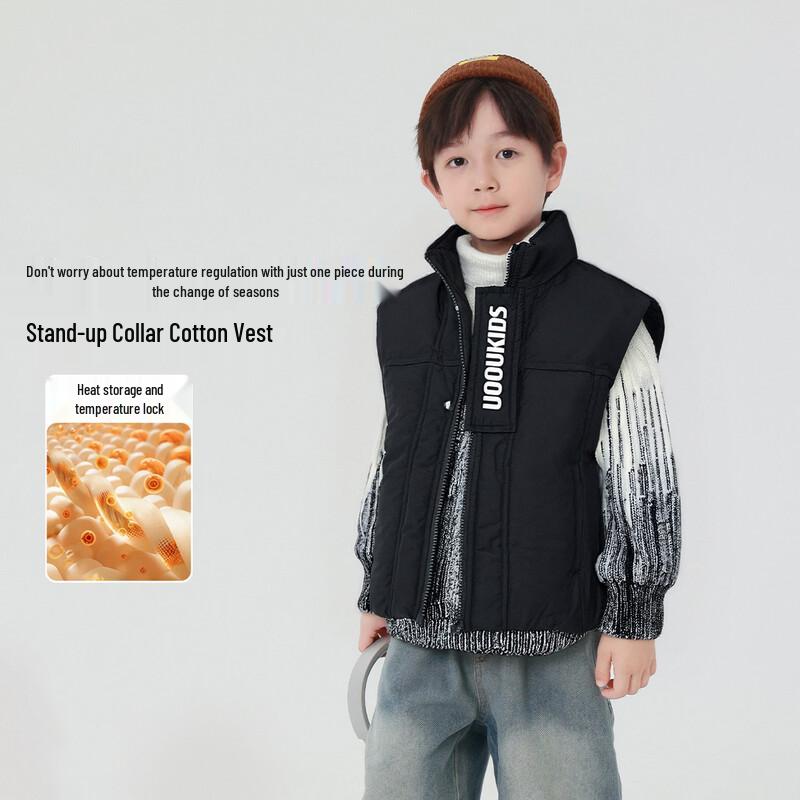 

Мужской утепленный зимний хлопковый жилет без рукавов 170