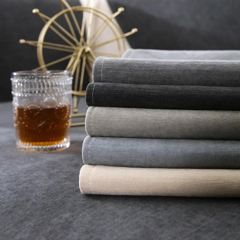 Chenille Sofa Cushion Four Seasons Universal Simple Gray Cover Cloth Non-slip Light Luxury Sofa Cover Cover Towel