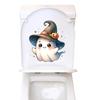 Spooky Halloween Haunted House Wall Decal Set Scary Ghost Window Stickers for Home Party Decoration Waterproof