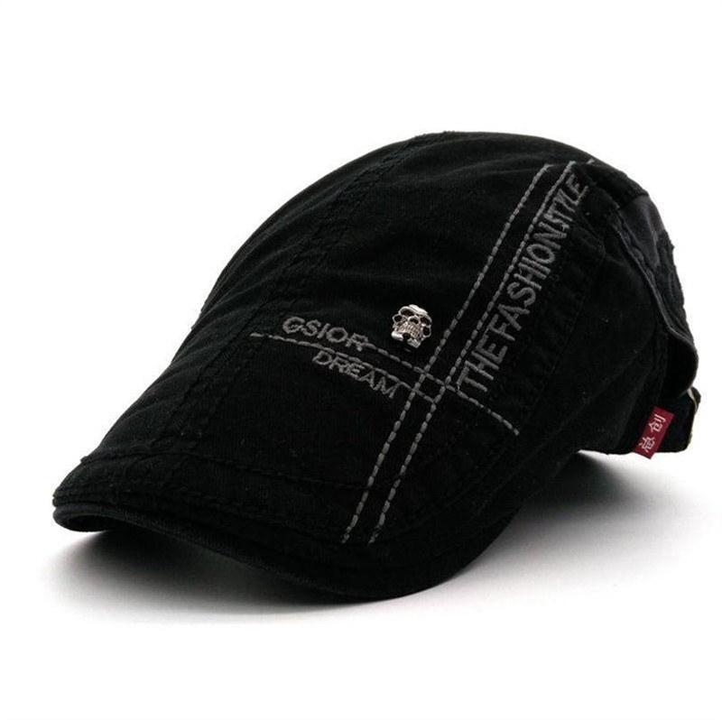 Cotton Hat Men and Women High-end Cap Spring Summer Outdoor Travel Sun Hat Spring Beret Travel Sun Hats GZW