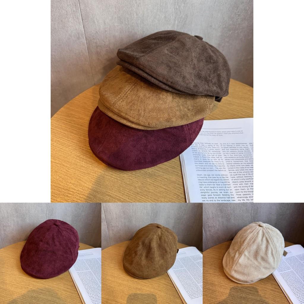 Retro Style Beret Hat For Women With Polyester Fabric Sun Protection And Adjustable Fit
