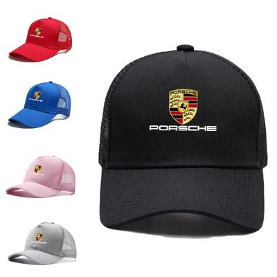 Für Porsche Boxster Cayman Auto Drucke Logo Mode Outdoor Sommer Sportmütze Baseballkappe Verstellbar Frühling Herbst Sonnenschutzhut