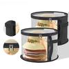 Clear Oversized Hat Storage Bag for Men and For Women with Dual Zipper Closure