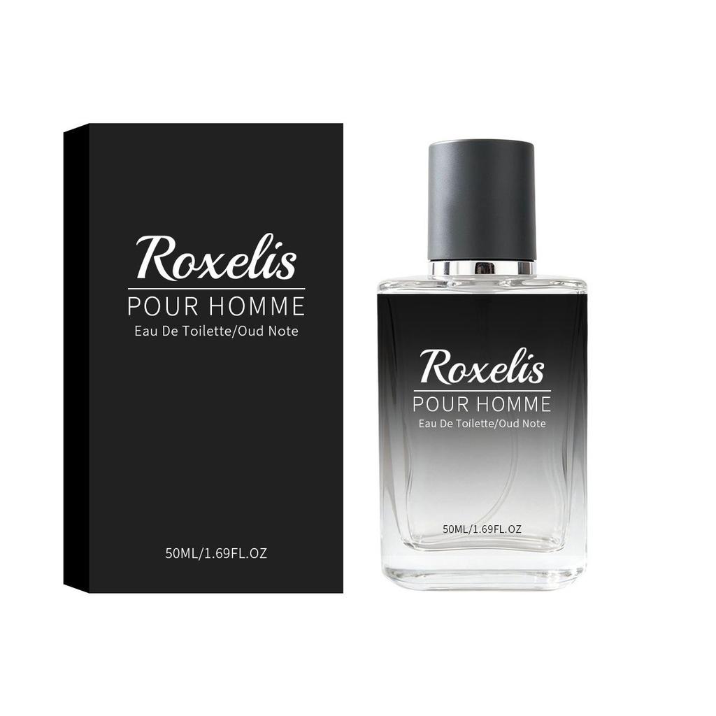 Men's Eau de Toilette 50ml Natural Long-Lasting Scent Unique Gentle Charm for Daily Date Commute