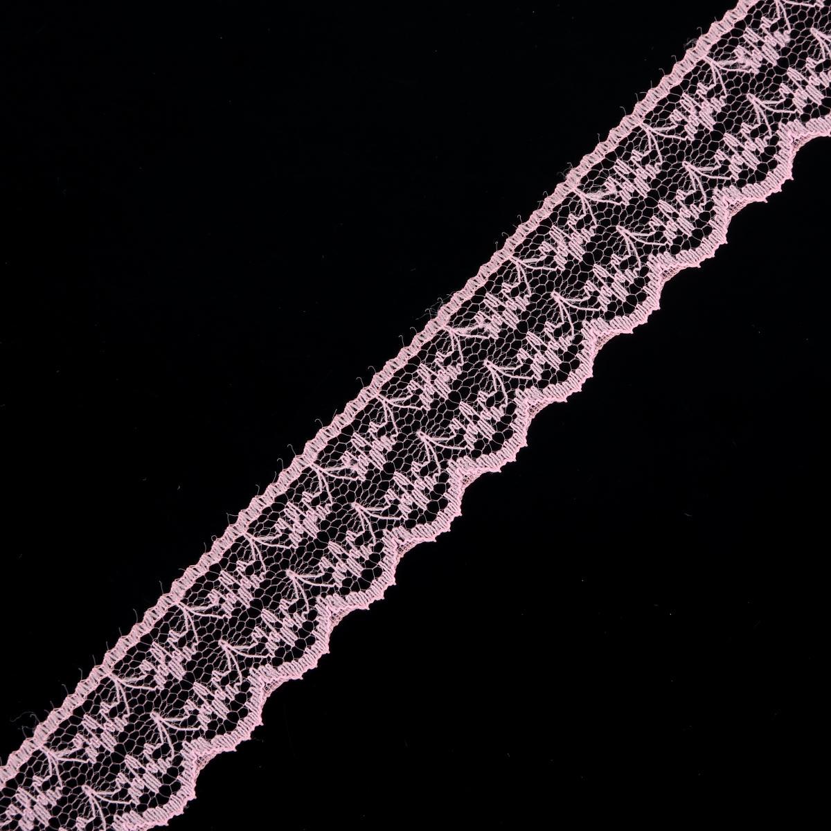 

Кружевная отделка для одежды светло-розовый