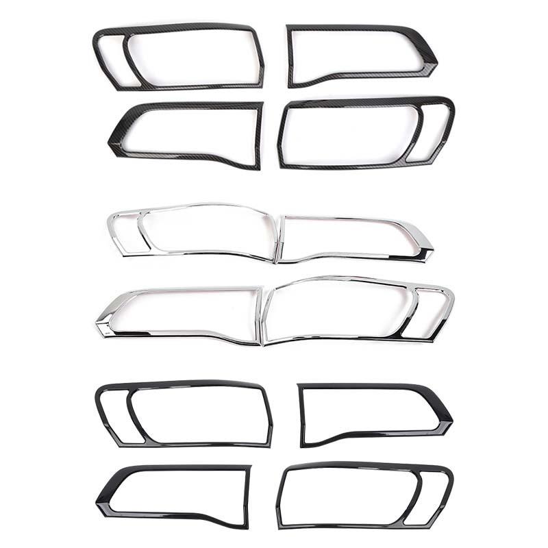 Car Tail Light Cover Decorative Stickers For Jeep Grand Cherokee 2014-2020 Car Exterior Accessories, ABS Plastic