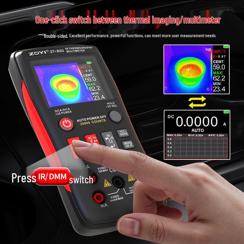 ZOYI ZT-R02 Infrared Thermal Imager & Multimeter Thermometer