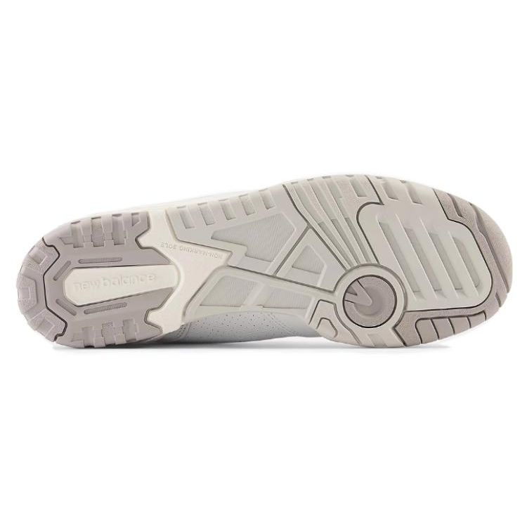 New Balance 550 Concrete Black Unisex Sneaker Weiß BB550NCL