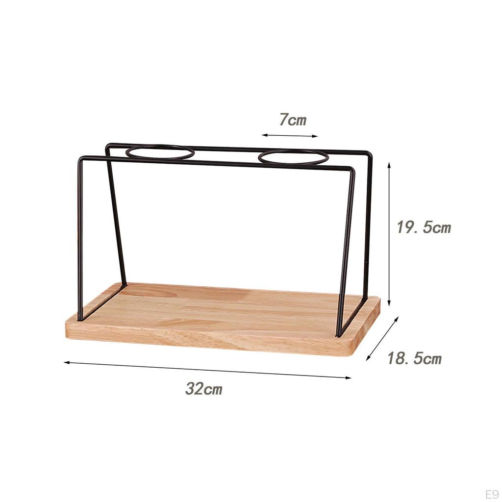 Übergießständer, Kaffeegetränkebereiter, Holzsockel, Eisenrahmen, Station, Filterhalter