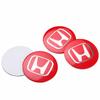 4Pcs Aluminum Mugen Badge Car Wheel Center Cover Hub Caps Sticker For Honda City HR-V Jazz Accord Civic CR-V Fit Insight Vezel