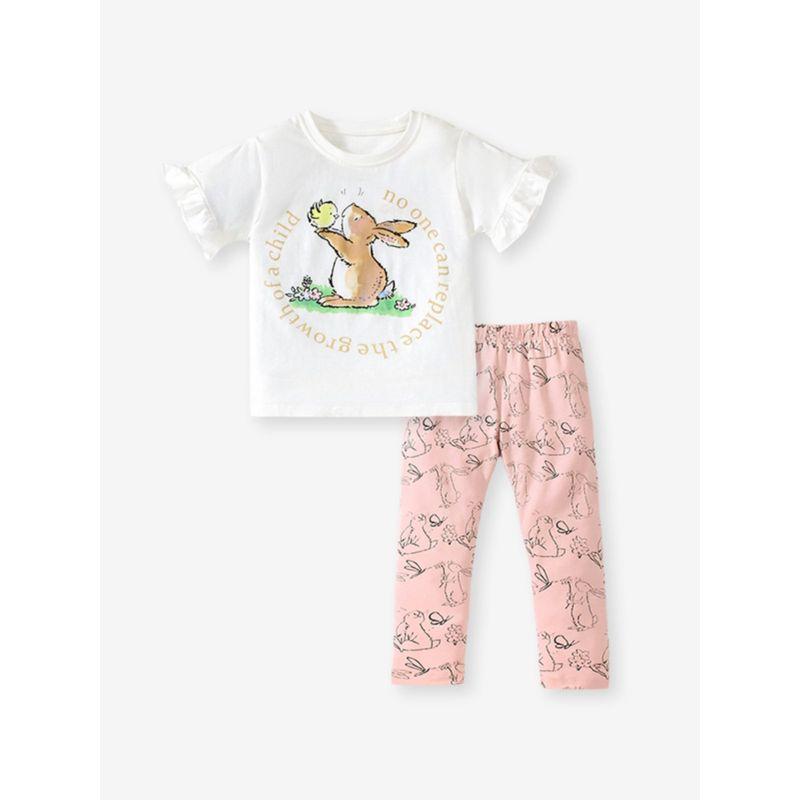 Summer Girl Suit 2024 New Arrival Short Sleeve T-shirt