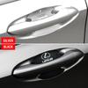 Kohlefaser Auto Türgriff Schutz Aufkleber Emblem Zubehör Für Lexus RX 300 IS 250 300 GX 400 460 UX 200 NX LX GS ES