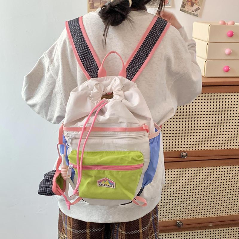 Versatile Unisex Summer Dopamine Soft Candy Backpack For School Stylish And Lightweight