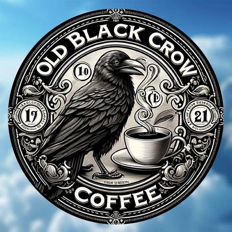 2D Flat Hanging Decorative Metal Sign Hand Painted Art