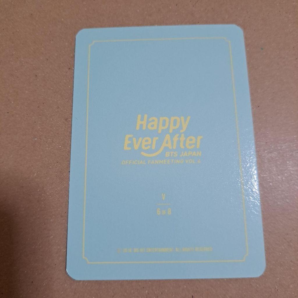 [USED] BTS Happy Ever After Binder Mini Photo Official